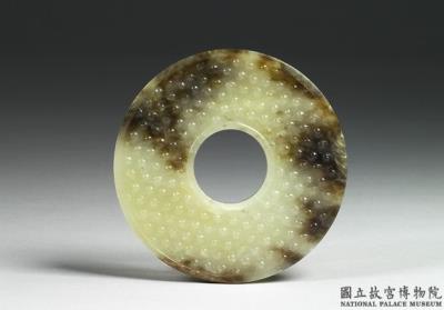 图片[2]-Jade Bi Disc, mid-Warring States period to mid-Western Han dynasty, 375-74 BCE-China Archive